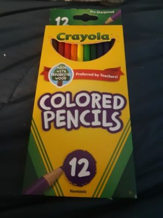 Crayola colored pencils