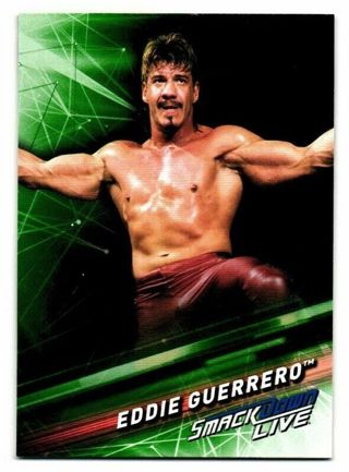 2019 Topps WWE SmackDown Live Green #73 Eddie Guerrero