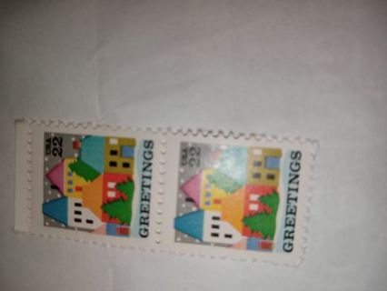 2. VINTAGE. New Never Used. 1986 Postage Stamps