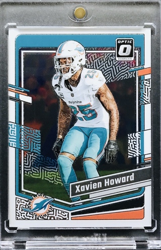 Xavien Howard - 2023 Donruss Optic #120 - Miami Dolphins [AA080]