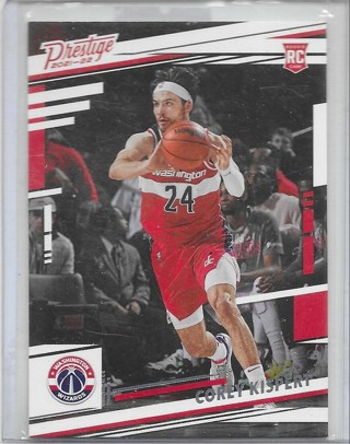 Corey Kispert 2021-22 Chronicles Prestige #54 Rookie Card