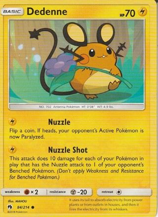 Pokemon Card: Dedenne