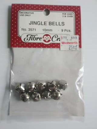 Craft Supplies -Jingle Bells, Conchos