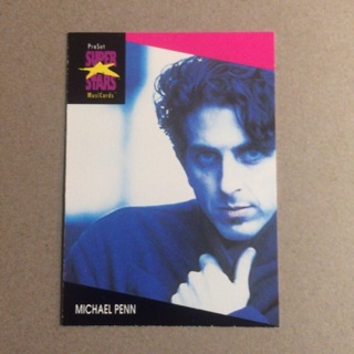 1991 ProSet Super⭐️Stars MusiCards | MICHAEL PENN | Card # 216