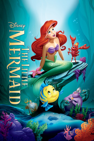 The Little Mermaid, Digital HD Movie Code, redeems on Movies Anywhere + 150 DMR Points