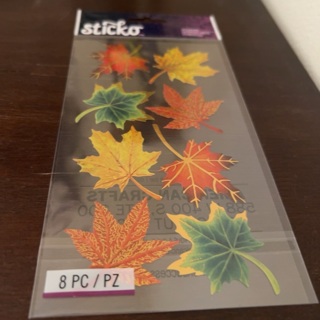 Sticko fall leaves stickers 