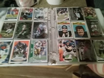 60 CHICAGO BEARS FOOTBALL CARDS