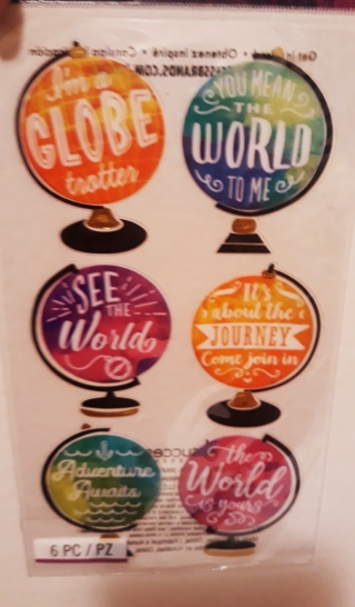 Travel Stickers (Globe)