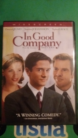 dvd in good company free shipping