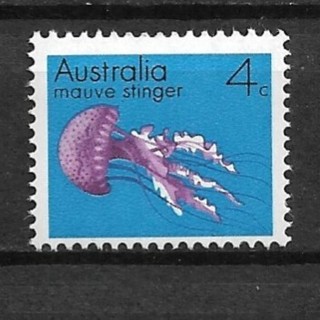 1973 Australia Sc557 Mauve Stinger MNH