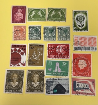 Netherlands stamp lot