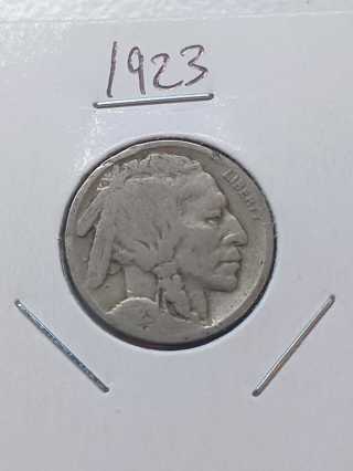 1923 Buffalo Head Nickel! 10