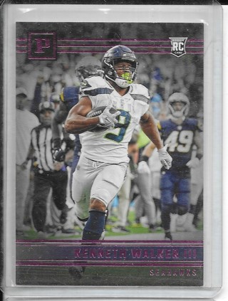Kenneth Walker 2022 Chronicles Panini Pink #PA13