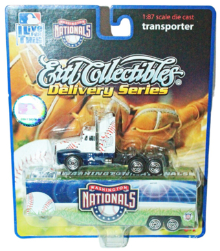 Washington Nationals 1:87 Diecast - MLB Baseball Truck Trailer Toy Vehicle 2006