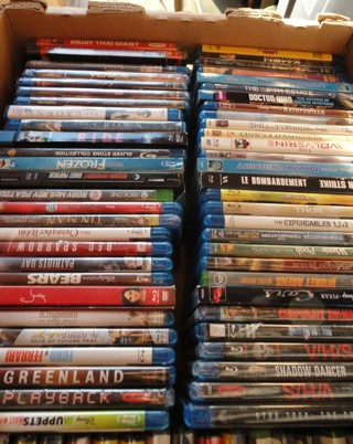 GRAB BAG MYSTERY BOX LOT OF 30 BLU RAYS MOVIES NO DUPLICATES DUPS 30ct Random 30 Films