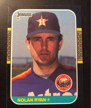 1987 Donruss Nolan Ryan 