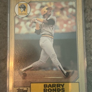 (15)Ct 1987 Topps Baseball #320 Barry Bonds RC. Mint