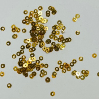 4mm Gold Sparkly Sequins 