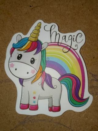 Unicorn Cute new vinyl sticker no refunds regular mail win 2 or more get bonus