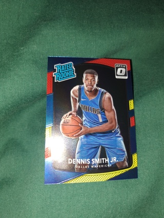 2017/18 Donruss Optic Dennis Smith Jr Rookie Card 