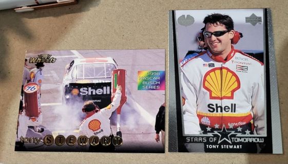 Nascar Tony Stewart rookie cards