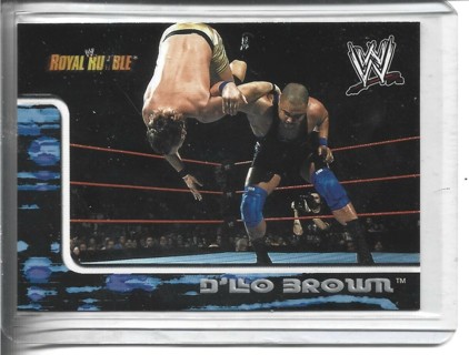 2002 Fleer WWF/WWE D'Lo Brown #8