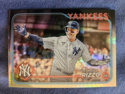 2024 Topps Chrome Prism Refractor Anthony Rizzo