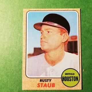 1968 - TOPPS BASEBALL CARD NO. 300 - RUSTY STAUB - HOUSTON