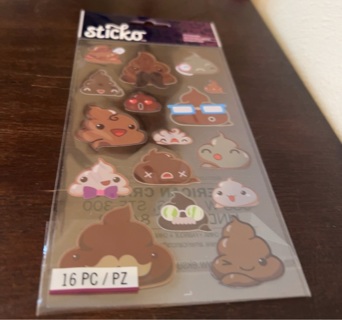 Sticko poop stickers 