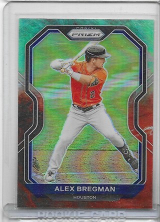 Alex Bregman 2021 Prizm Prizms Cosmic Haze #60