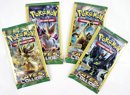 NEW x1 Random Pokemon TCG: XY FATES COLLIDE Booster Pack Pokemon Cards TCG Toys Games Hobbies