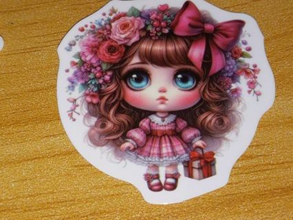 Beautiful one small sticker no refunds regular mail only Very nice quality!