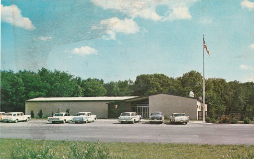 Vintage Unused Postcard: L: Visitor Center, Homestead National Monument, Beatrice, Nebraska