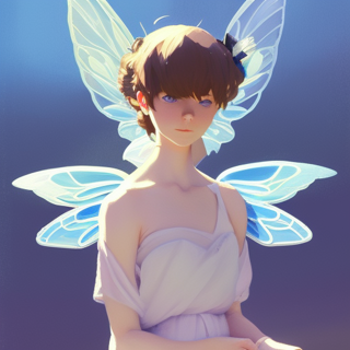 Listia Digital Collectible: Such a Pretty Brown Haired Fairy