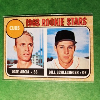1968 - TOPPS BASEBALL - CARD NO. 258 - 1968 ROOKIE STARS - CUBS