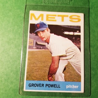 1964 - TOPPS BASEBALL CARD NO. 113 - GROVER POWELL - METS - EXMT+