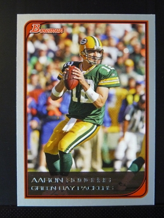 2006 Bowman Football #73 Aaron Rodgers 2nd Year (Packers)