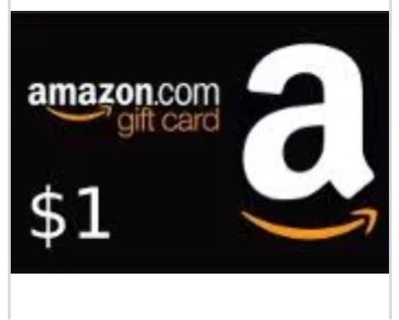 $1 Amazon E Gift Card 