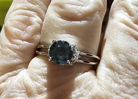 Size 9 Tanzanite Ring