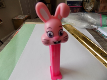 Pink bunny Pez dispenser