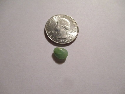 2.58 ct Spring Green Jadeite Cabochon