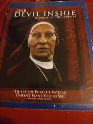 The Devil Inside Blu-ray Factory sealed 