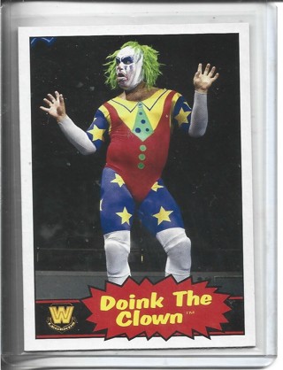 2012 Topps WWF/WWE Doink The Clown Card #72 