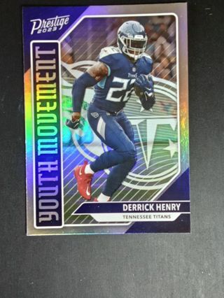 Tennessee Titans Derrick Henry Insert Football Card