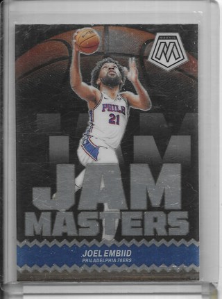 Joel Embiid 2023-24 Mosaic Jam Masters #20