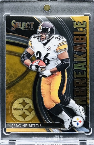 Jerome Bettis - 2020 Select Unbreakable #U12 - Pittsburgh Steelers [AA057]