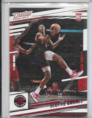 Scottie Barnes 2021-22 Chronicles Prestige Pink #59