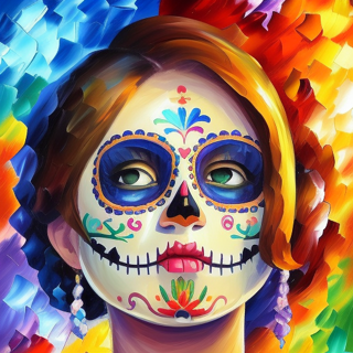 Listia Digital Collectible: Sugar Skull Margaret