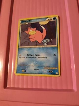 Slowpoke Pokemon Card