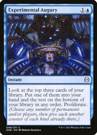 MTG 049/271 Experimental Augury -FOIL- Phyrexia: All Will Be One